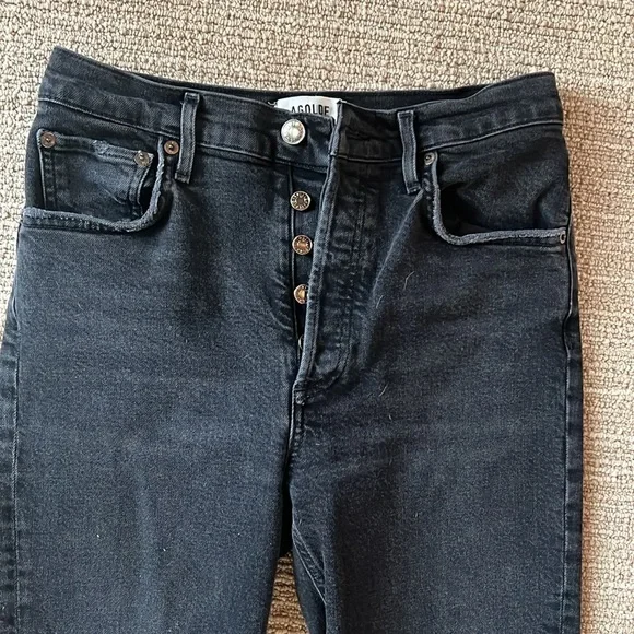 AGOLDE Riley Crop Jean - Size 27 - Picture 2 of 4